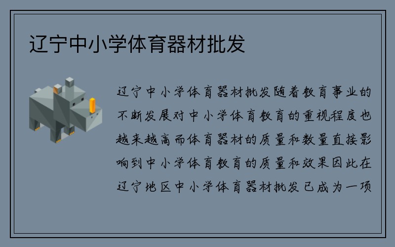 辽宁中小学体育器材批发